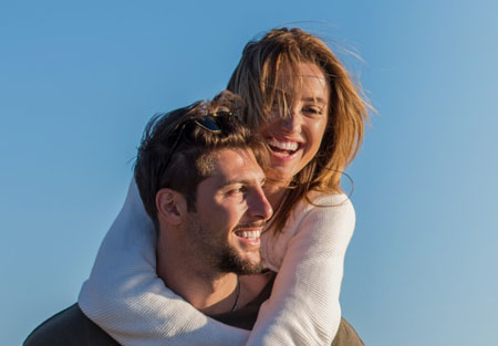 couple smiling after visiting the dentist in Seminole, FL